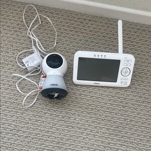 5 inch v tech baby monitor